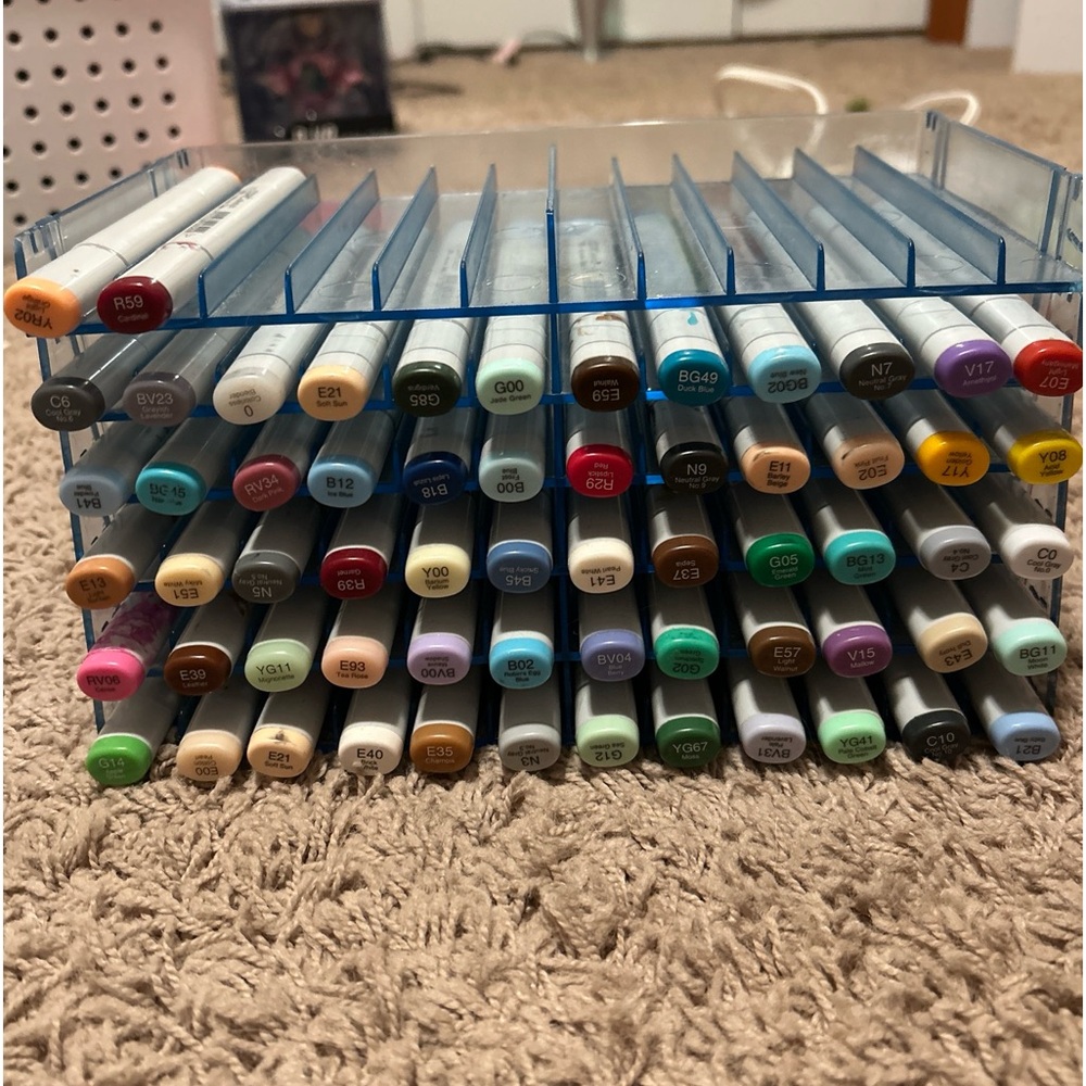 Copic markers 62pc
